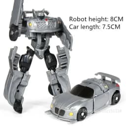 Children Toys Mini Transformation Robot Kit Toys Models 2 In 1 Deformed Car Toy Robots Toys for Kids Gift Action Figure