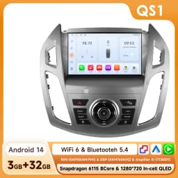 2din Android 14 Car radio for FORD Transit/Tourneo Connect 2013-2018 multimedia player 4G 8Core Autoradio 6115 Carplay Screen