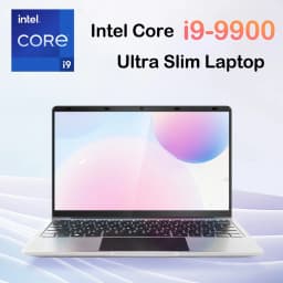 Ultra Slim 14.1 Inch Laptop Intel Core I9-9900 32GB RAM 2TB SSD for Gaming Office Study Windows 11 Pro FHD 1920*1080