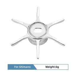 GOMEXUS DIY Aluminum Star Drag 65mm For Shimano For Daiwa Tatula Zillion Baitcasting Fishing Reel Accessories Baitcaster Drag