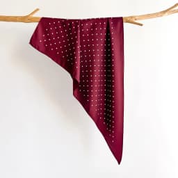 New Twill Shawl Triangle Scarf for Women Dot Neckerchief Female New Headband Hair Bands Print Foulard Hijab Wraps Bandana