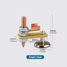 1pc Welding Magnet Head Magnetic Welding Ground Clamp Holder Fixture Strong Welder Sheet Metal Repair Machine Ground Wire Clamp