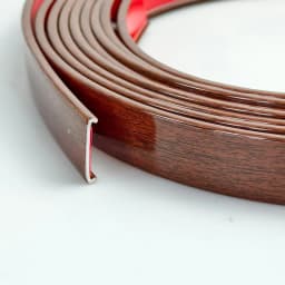 1PC 5m/196.85in Self-adhesive Cabinet Edge Strip,U-shaped Edge Banding,PVC Border Decoration,wardrobe and Desktop Edge Protector