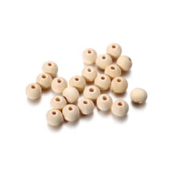 4-30mm 5-1000Pcs Natural Wood Beads Round Loose Spacer Bead Charms for DIY Bracelet Necklace Jewelry Making Handmade Accessories