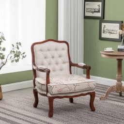 European and American solid wood retro sofa chair single leisure coffee shop to negotiate tiger chair bed and breakfast