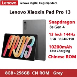 New Lenovo Xiaoxin Pad Pro 13 Tablet 2026 Snapdragon 8s Gen4 13'' 144Hz LCD Screen TB376FC 10200mAh Xiaoxin Pad Pro 12.7 TB375F