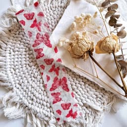 5 Meters Hand Torn Edge Chiffon Ribbon Wedding Hold Flower Tassel Ribbon Bow Decoration Snow Silk Fabric Strip