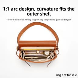 Bag Organizer Insert For Mini Herbag Inner Bag Nylon Lining Reconstruction Storage Bag Support Bag Insert Bag Accessories