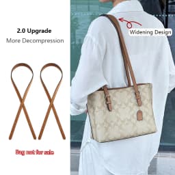 Adjustable Bag Strap For Coach Mollie25 Tote Bag Leather Shoulder Strap Durable Bag Belt Underarm Bag Replacement Accessories