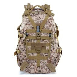 40L Tactical Backpack for Men Camping Hiking Backpacks Reflective Outdoor Travel Bags Survival Molle Climbing Rucksack Bag