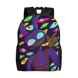 Jax Cartoon Digitals Circus Thermal Backpack Student Unisex Polyester University Backpacks Big Elegant School Bags Rucksack