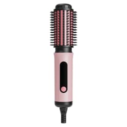 TINSOL Negative Ion Hot Air Brush Professional Styling Tool Multi-Functional Heated Curling and Straightening Brush
