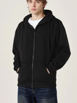 Autumn Winter Zip-Up Hoodie Solid Casual Outwear Comfy Fashion Sweatshirts Fleece Street Veste Loose Oversize Top Soft lothes