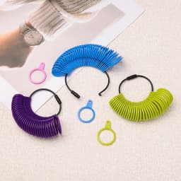 1pc Jewellery Tools Ring Size Mandrel Stick Finger Gauge Ring Sizer Measuring Jewelry Tool Ring Size Fashion Jewellery Tools