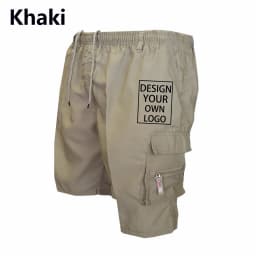 Customized Summer Printed Men's Cargo Shorts Casual Jogging Shorts Loose Pocket Work Shorts Sports Shorts