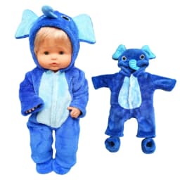For 40 Cm Nenuco Doll Clothes 17 Inch Baby Doll Flower Shirt Pants Toys Clothing