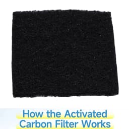 20pcs Odor Filter Refills Fit for EKO Trash Can with Built in Compartment Activated Charcoal Deodorizer Strong Charcoal Odor