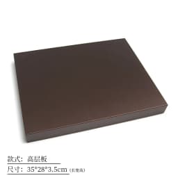 Brown Pu Leather Jewelry Display Stand Ring Earrings Necklace Pendant Bracelet Storage Display Stand