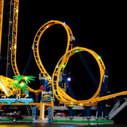LED Light Kit Building Blocks For LEGO 10303 Roller Coaster (Only Light Kit Included)