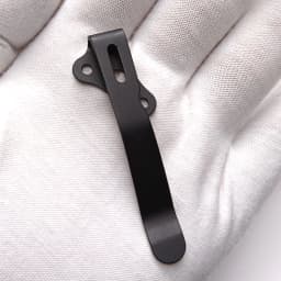1piece Titanium Alloy Back Clip Folding Knife Pocket Back Clamps For Demk AD20/20.5 Folding Knife DIY Parts Accessories