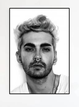 Singer Bill K-Kaulitz Tom Tokio Hotel Posters and Prints Rock Roll Team Wall Art Canvas Painting Home Bedroom Living Room Decor