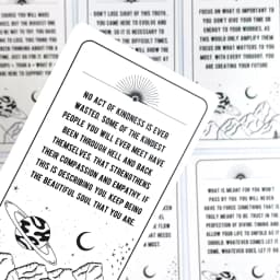 NEW Messages From The Universe Oracle A 54 Cards Deck,English Version Of Fate Divination Card Game,Family Party Games