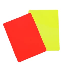 PVC Soccer Referee Cards Set, Red and Yellow Penalty Cards, Football Match Training Tool, Sports Supplies 7x11cm 2 Pcs 4 Pcs 8Pc