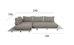Weather Luxury Teak Frame PE Rattan Waterproof Sofa Set Outdoor Furniture Perfect For Garden Patio Poolside Beach Hotel