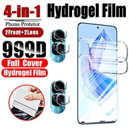 Hydrogel Film for Honor 90 Lite 70 80 90 Pro Plus Screen Protectors Camera Lens Soft Tempered Glass for Huawei Honor 90lite