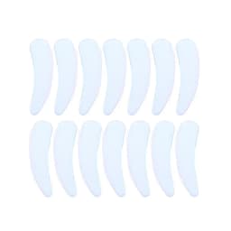 100Pcs Mini Cosmetic Spatula Facial Mask Mixing Sticks Disposable Curved Scoop Eye Cream Makeup Scoop Beauty Tool Accessories
