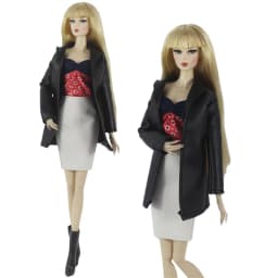 1 Set Doll Clothes 1:6 Scale Dress Outfit for 11.5 Inch 30cm Doll Many Style for Choice Gifts for Girls Doll Accessories #9