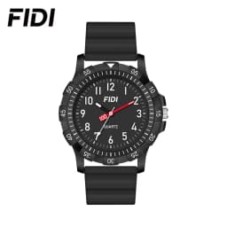 Unisex Student Quartz Watch Silicone Strap Large Number Dial Waterproof Sports Wristwatch for Teen Boys Girls School Daily Wear