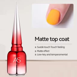 AS Rubber Base Coat UV Gel Colorful Gel Nail Polish Semi Permanent Tempered Top Coat UV LED Nail Art Manicure Nail Varnish