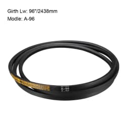 Uxcell A86-A100 Drive V-Belt Girth 86 Inch-100 Inch Industrial Power Rubber Transmission Belt