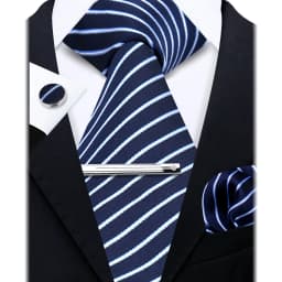 Fashion Ties for Men Gift Weave Necktie Set Handchief Cufflinks Tie Clip Luxury Brand Designer Business Wedding Suit Accessories