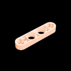 MOC PARTS GDS-690 Technical, Liftarm Thin 1 x 4 - Axle Holes compatible with lego 32449 pieces of children's toys
