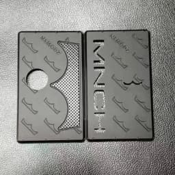 DIY Door Hinge Mounting Plate With Holes For Home Kitchen Cupboard for for BB Stubby aio RAGA SSPP switch panels Doors Furniture