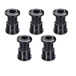 MOTSUV 4pc/5pc Bike Chainring Bolts Road MTB Plate Screws Single/double Crankset Bolts 4.9/6.4mm Chainwheel Screw Crank Part