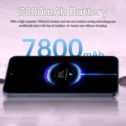 K-Touch Smartphone 5G For M18 Pro Max Smart Mobile Phones 5G Dual Sim Android 22G+2TB 7.3inch Cell Phone 16+48MP Face Unlocked 7800mAh Battery Cellphone