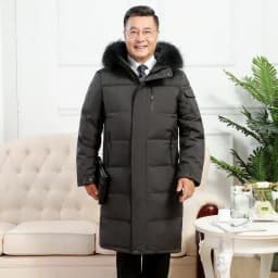 Luxury Brand Men's Down Coat And Parkas Top Quality Man Goose Down Jacket Thick Winter Padded Puffer Jacket Overcoat Padding HY7