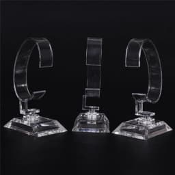 Transparent Acrylic Sale Show Case Stable Watch Display Rack Wrist Watch Show Stand Exhibition Frame Jewelry Holder For Acrylic
