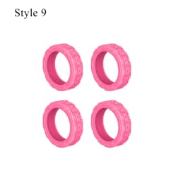 4PCS Premium Silicone Luggage Wheels Protector Covers Silent Shock-Proof Suitcase Wheels Cover Durable Trolley Box Casters Cover