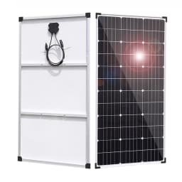 450W 300W 150W Rigid Solar Panel Kit 12v Solar Charging Panels Aluminum Frame Photovoltaic System, for Home Outdoor RV Roof