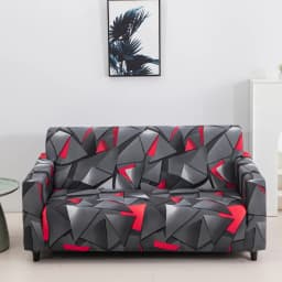 string printed sofa chair slipcovers armchair decoration elastic spandex for living room sofa cover stretch floral printed