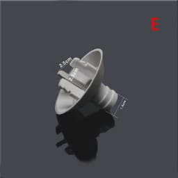 Air Conditioner Ac External Unit Drain Hose Connector Elbow Fitting With Rubber Ring