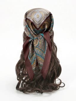 Luxury Print Imitation Silk Square Scarf Women Spring Neck Tie Shawl Wraps Female Hair Hand Wrist Headkerchief Hijab Bandana
