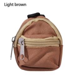 Doll Backpacks Doll Bags Mini Zipper Doll Backpacks Cute School Bags Doll Accessories Toy Supplies for Doll Play