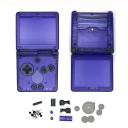 New Shell Case for GBASP Housing GBA SP Shell with Buttons Sets Replacement for Gameboy Advance SP Game Accessories