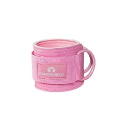 1PC Cable Machine Ankle Strap - One Size Fits All, Premium Padding, Glute Kickback for Men & Women (PU Material)