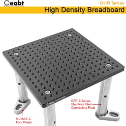 OHD Series Optical Breadboard High-density Optical Platform Aluminum Flat Optical Experiment Oeabt